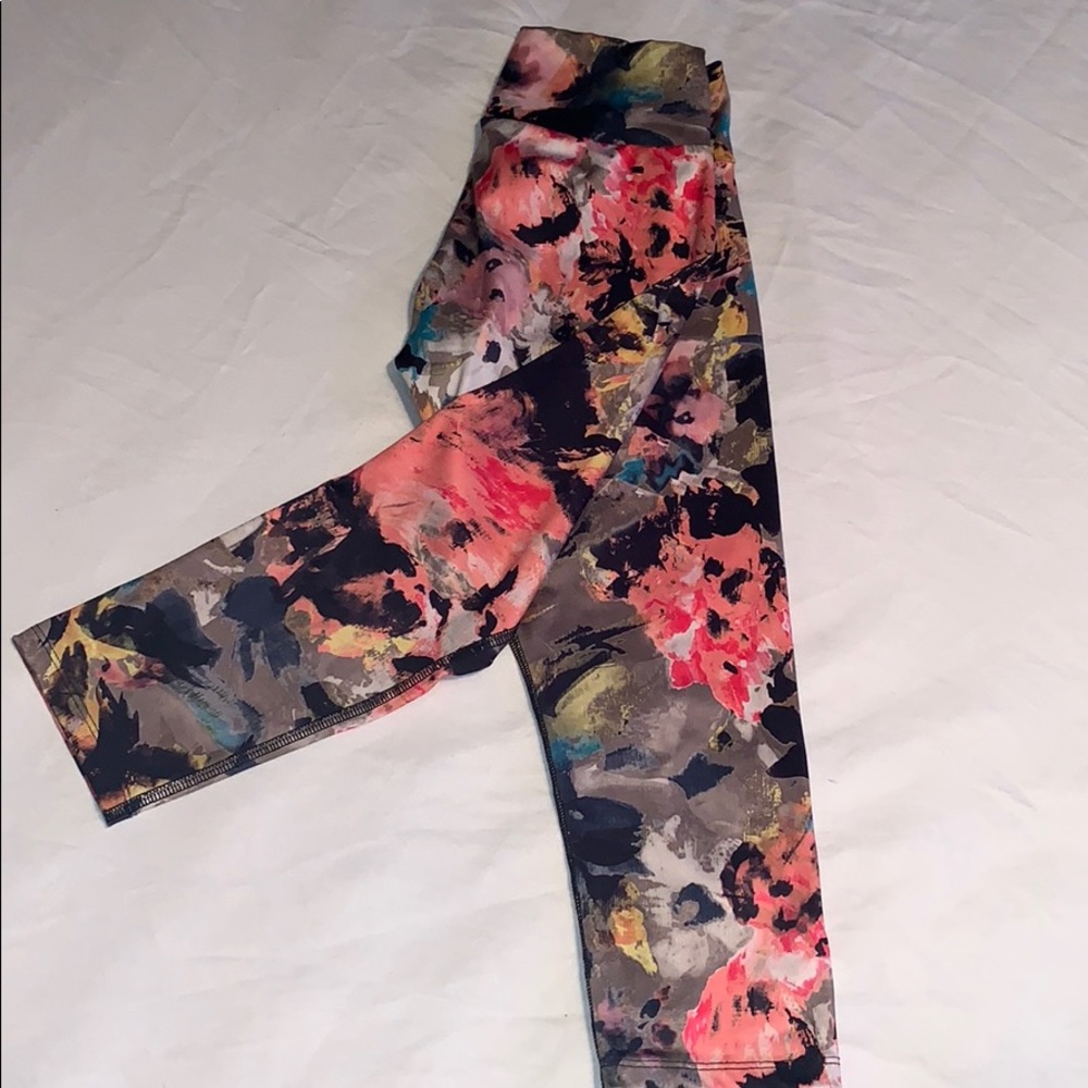Flower workout pants!